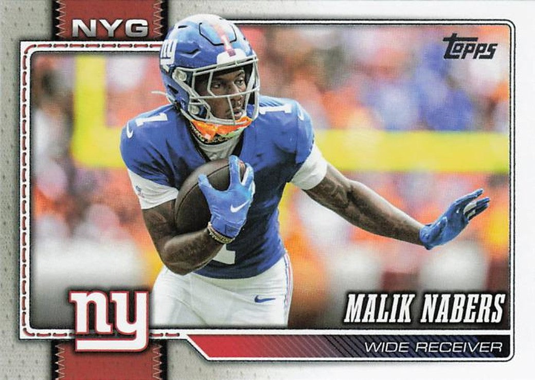 Malik Nabers - 2026 Topps Football #153