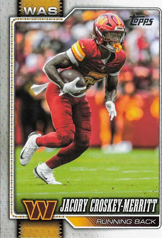 Jacory Croskey-Merritt - 2026 Topps Football #197