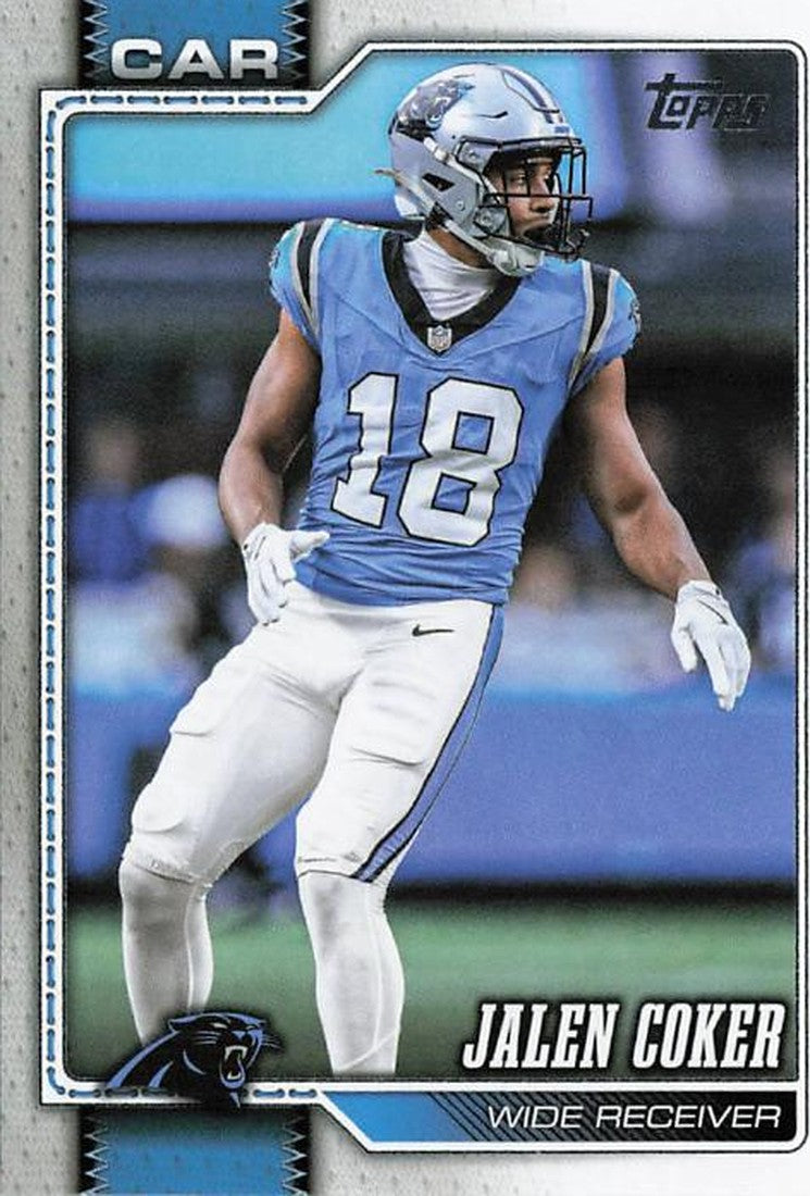 Jalen Coker - 2026 Topps Football #210