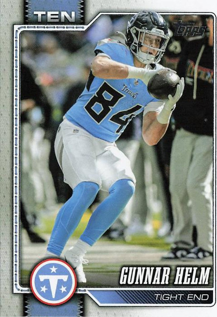 Gunnar Helm - 2026 Topps Football #255