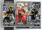 2025 NFC Receptions Leaders (Trey McBride, Puka Nacua, Jaxon Smith-Njigba) - 2026 Topps Football #283
