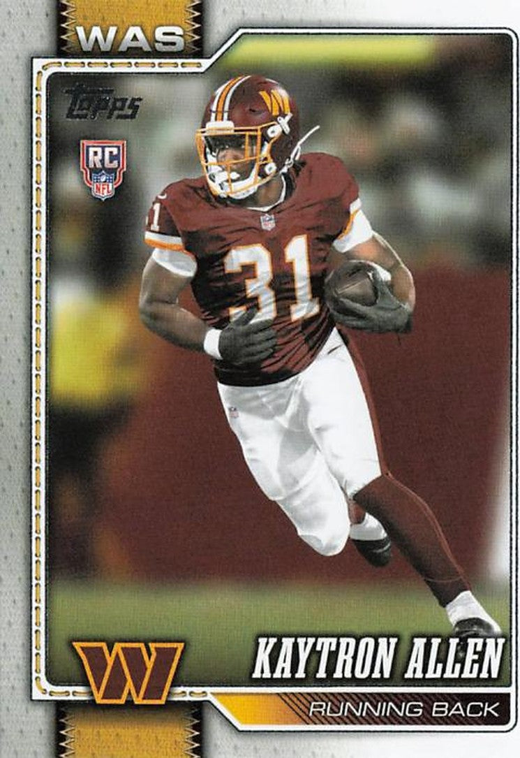 Kaytron Allen - 2026 Topps Football #315 RC