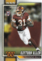 Kaytron Allen - 2026 Topps Football #315 RC