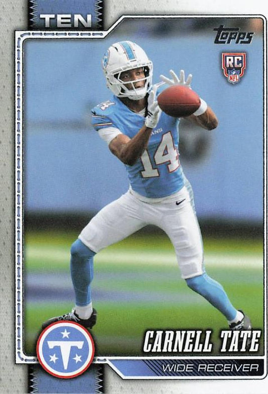 Carnell Tate - 2026 Topps Football #318 RC