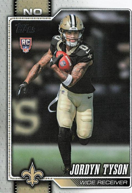 Jordyn Tyson - 2026 Topps Football #320 RC