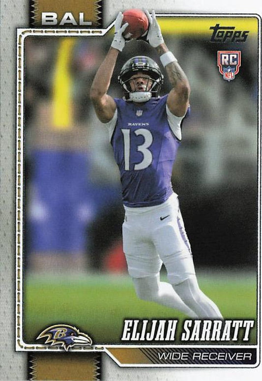 Elijah Sarratt - 2026 Topps Football #329 RC