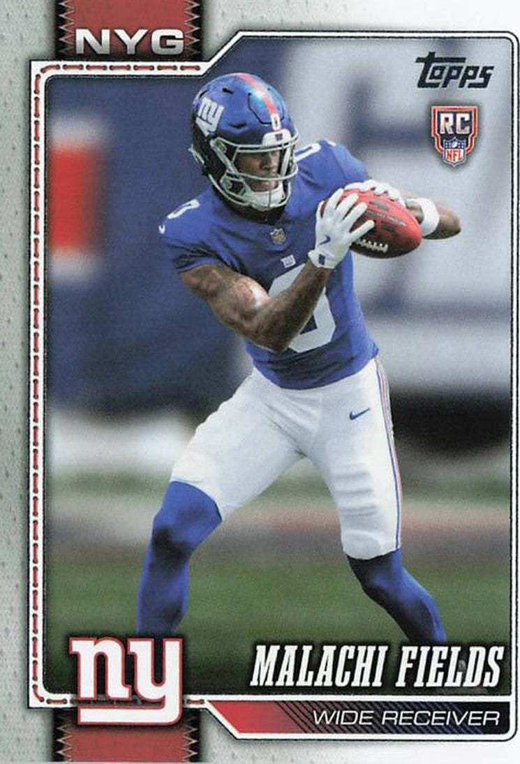 Malachi Fields - 2026 Topps Football #330 RC