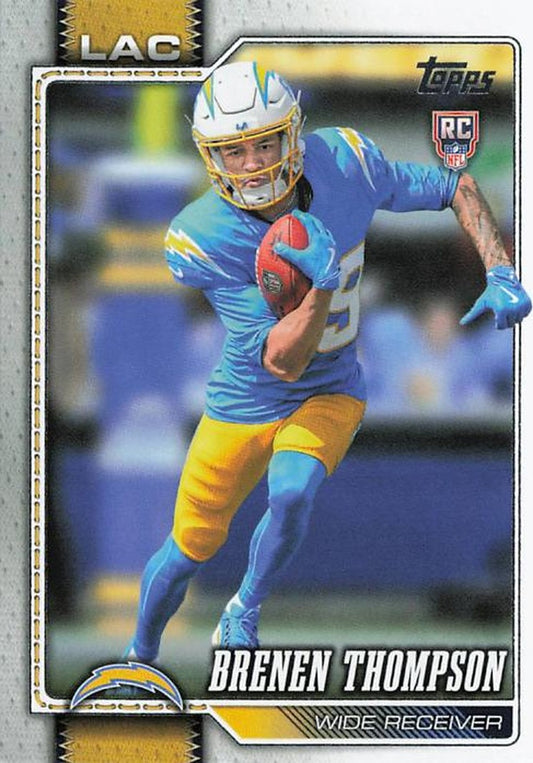 Brenen Thompson - 2026 Topps Football #334 RC