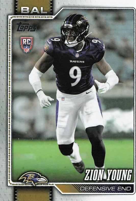 Zion Young - 2026 Topps Football #360 RC
