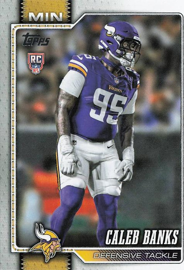 Caleb Banks - 2026 Topps Football #384 RC