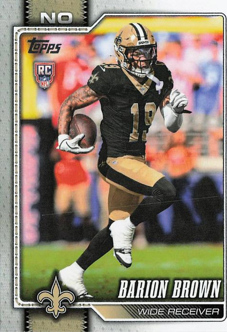Barion Brown - 2026 Topps Football #386 RC