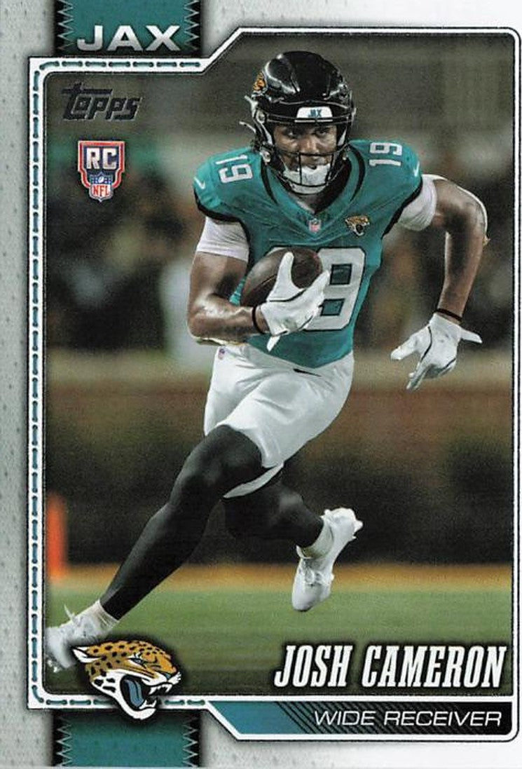 Josh Cameron - 2026 Topps Football #387 RC
