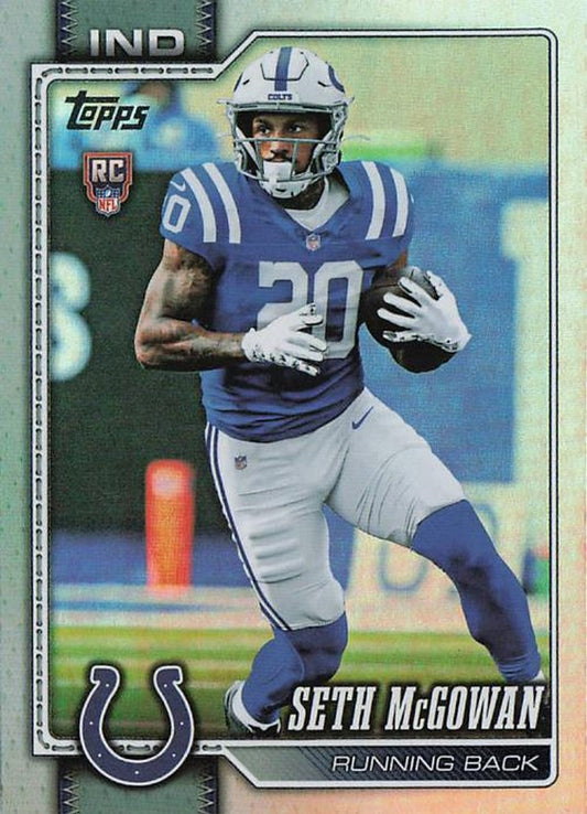 Seth McGowan - 2026 Topps Football #388 RC (Holo Foil)