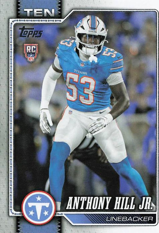 Anthony Hill Jr. - 2026 Topps Football #389 RC