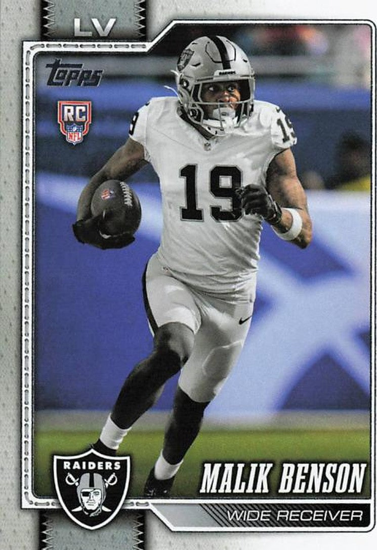Malik Benson - 2026 Topps Football #390 RC