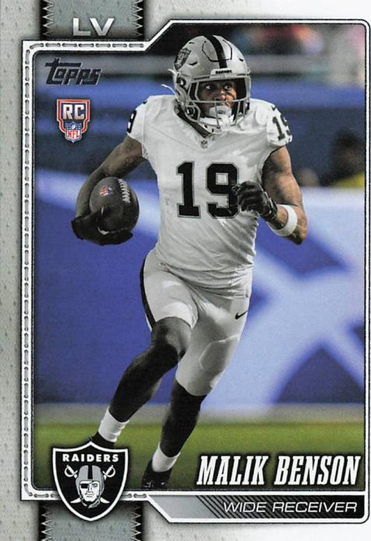 Malik Benson - 2026 Topps Football #390 RC