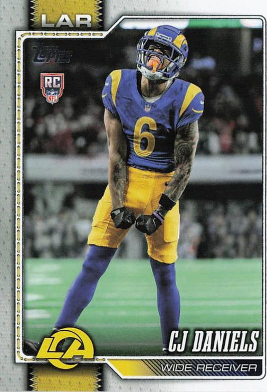 CJ Daniels - 2026 Topps Football #391 RC