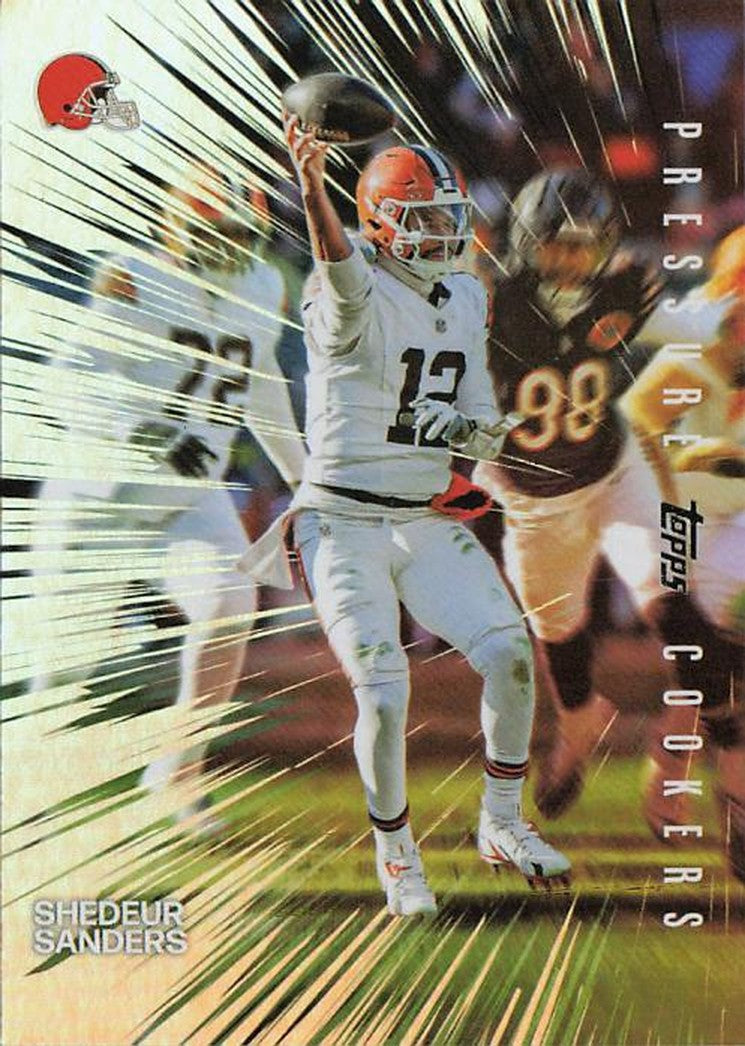 Shedeur Sanders - 2026 Topps Football Pressure Cookers PC-1