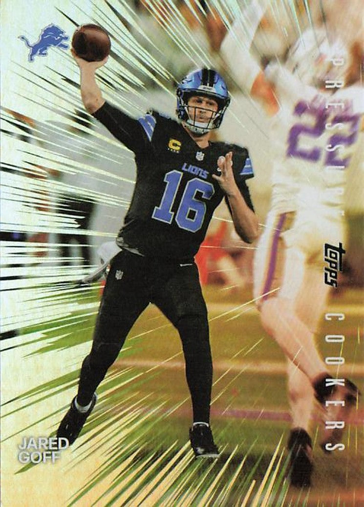 Jared Goff - 2026 Topps Football Pressure Cookers PC-16