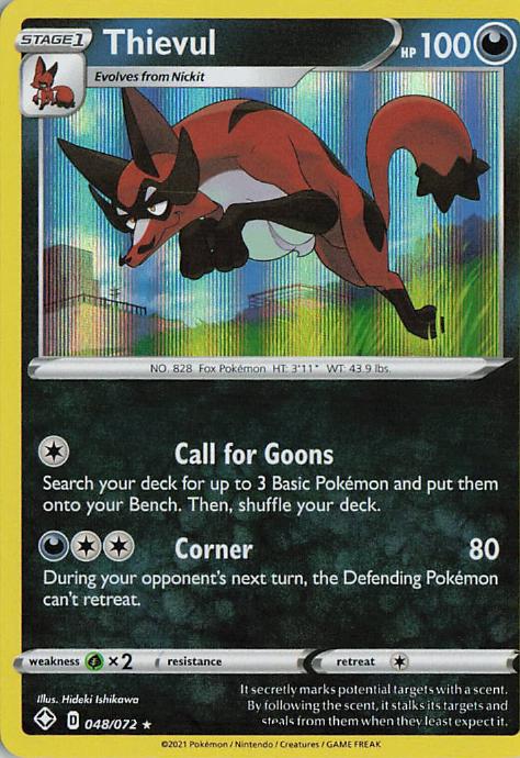 Thievul - Shining Fates 048/072 (Holo)