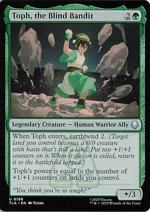 Toph, the Blind Bandit - TLA 0198