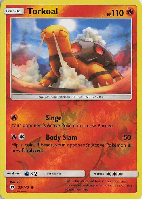 Torkoal - Burning Shadows 023/149