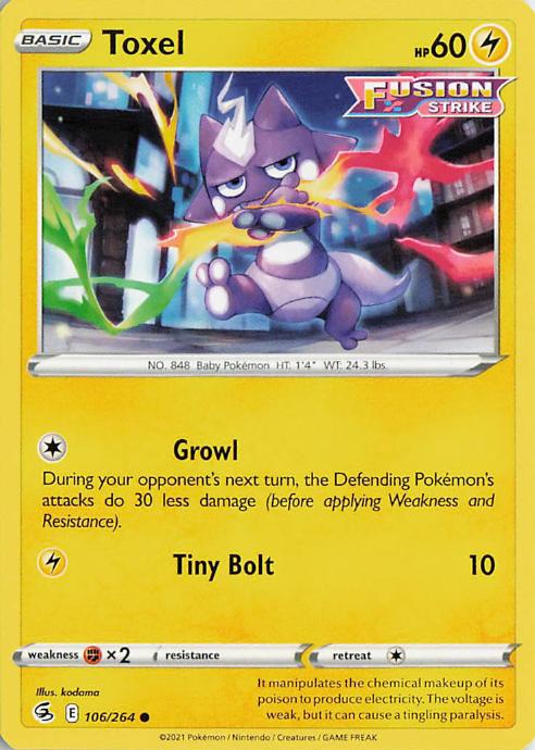 Toxel - Fusion Strike 106/264