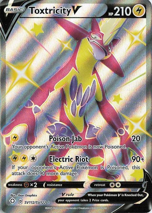 Toxtricity V - Shining Fates SV112/SV122