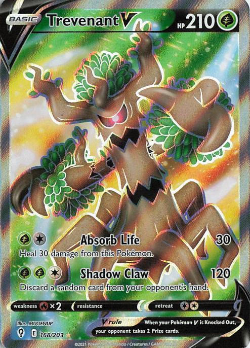 Trevenant V Full Art 168