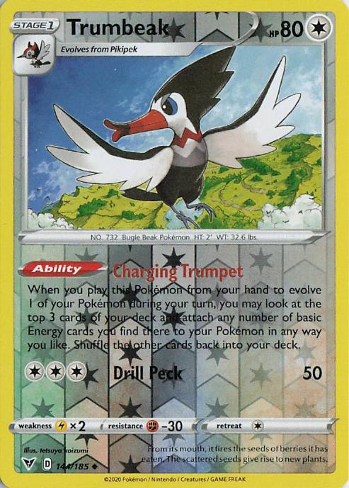 Trumbeak - Vivid Voltage 144/185 (Reverse Holo)