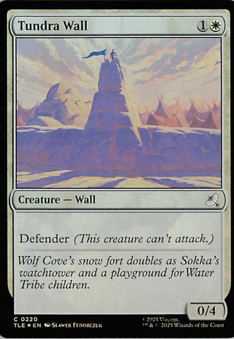 Tundra Wall - TLE 0220