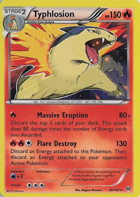 Typhlosion 20-162