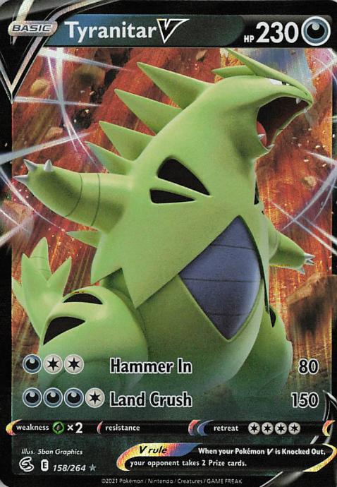Tyranitar V 158