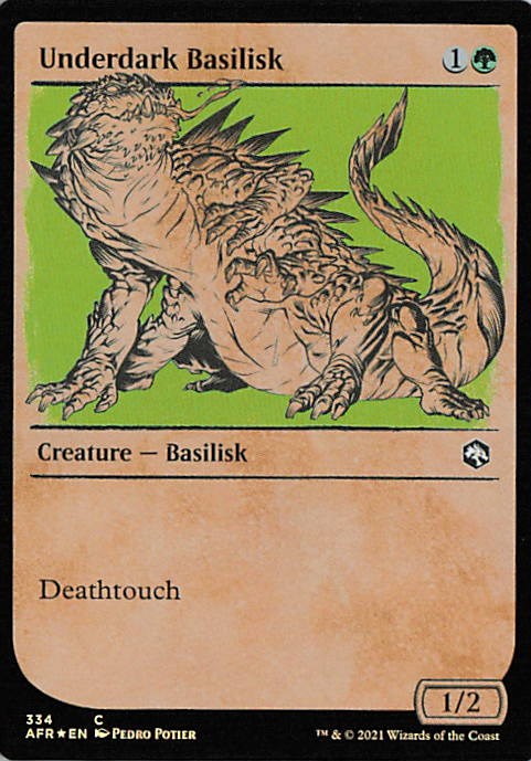 Underdark Basilisk - AFR 0334