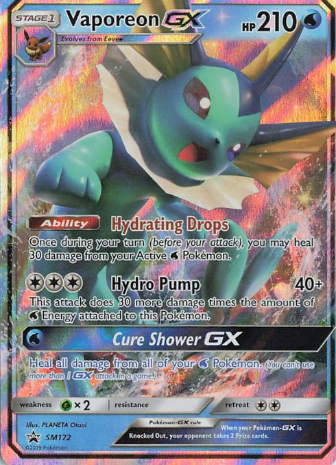 Vaporeon GX SM172