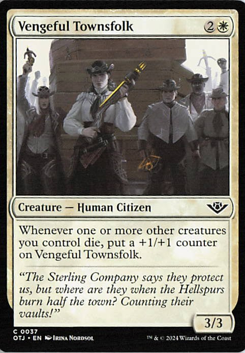 Vengeful Townsfolk - OTJ 0037