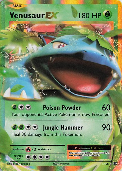 Venusaur EX - Evolutions 1/108