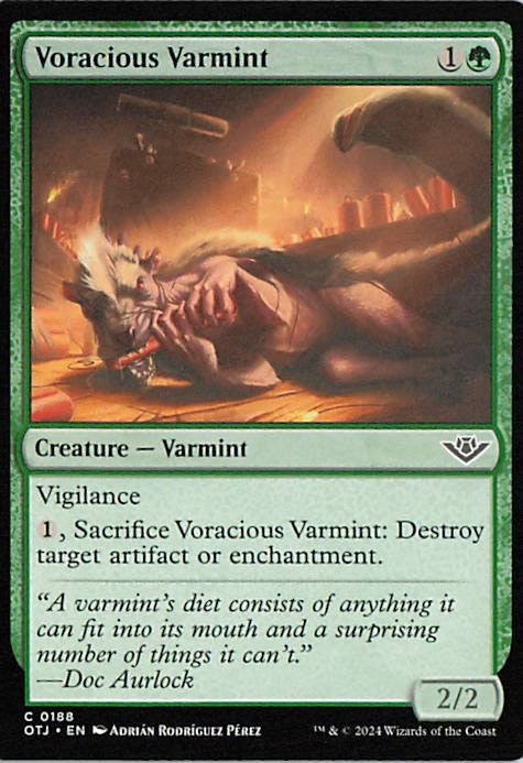Voracious Varmint - OTJ 0188