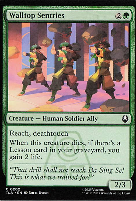 Walltop Sentries - TLA 0202