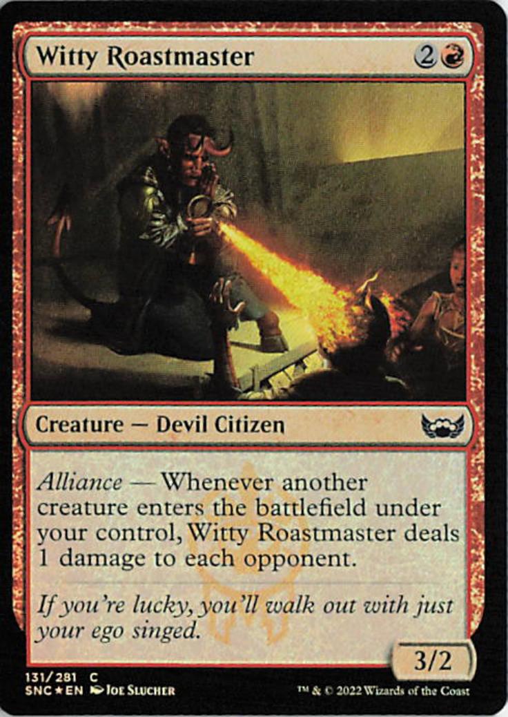 Witty Roastmaster - SNC 0131 (Foil)