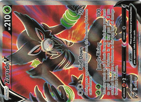 Zarude V - Vivid Voltage 167/185
