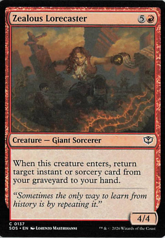 Zealous Lorecaster - SOS 0137