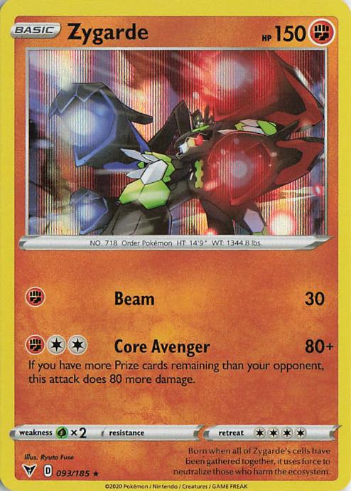 Zygarde - Vivid Voltage 093/185 (Holo)