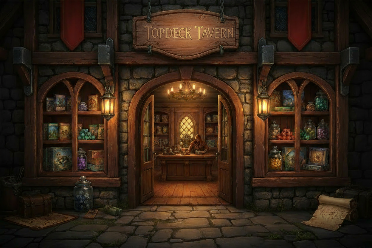 Fantasy Tavern Shop Design